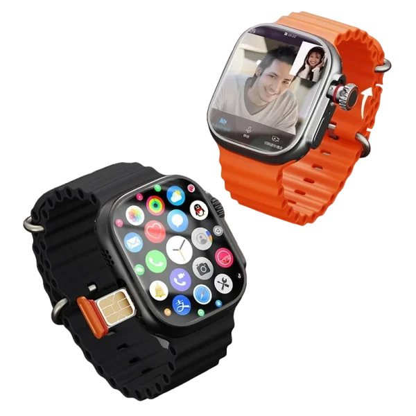 s12 Ultra Smart Watch 4G Sim Card With Rotating Camera 1