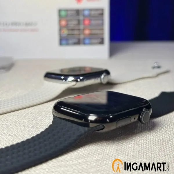 Shop the HK10 Pro Max Smartwatch on Ingamart.com – fitness tracker, health monitor, long battery life, sleek design, and advanced features.