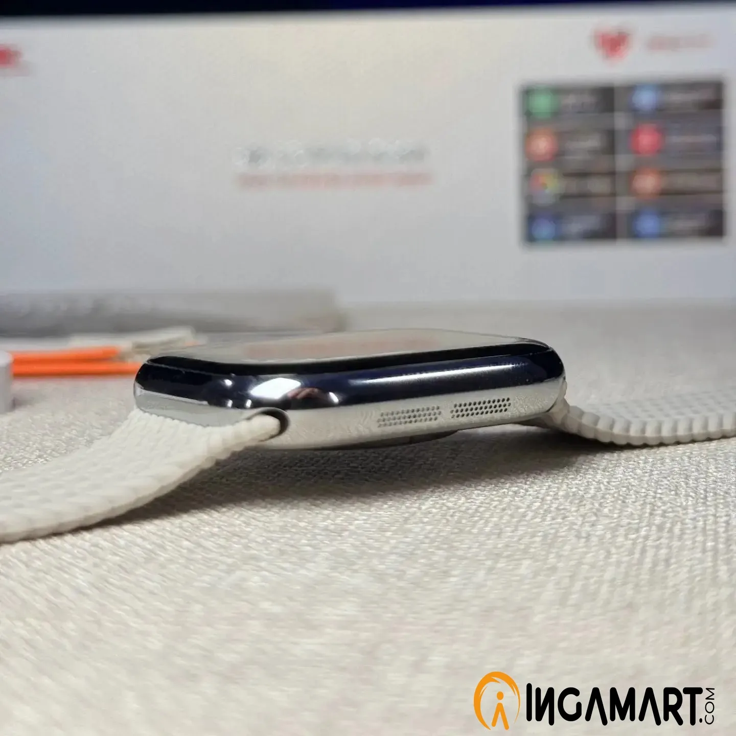 Shop the HK10 Pro Max Smartwatch on Ingamart.com – fitness tracker, health monitor, long battery life, sleek design, and advanced features.