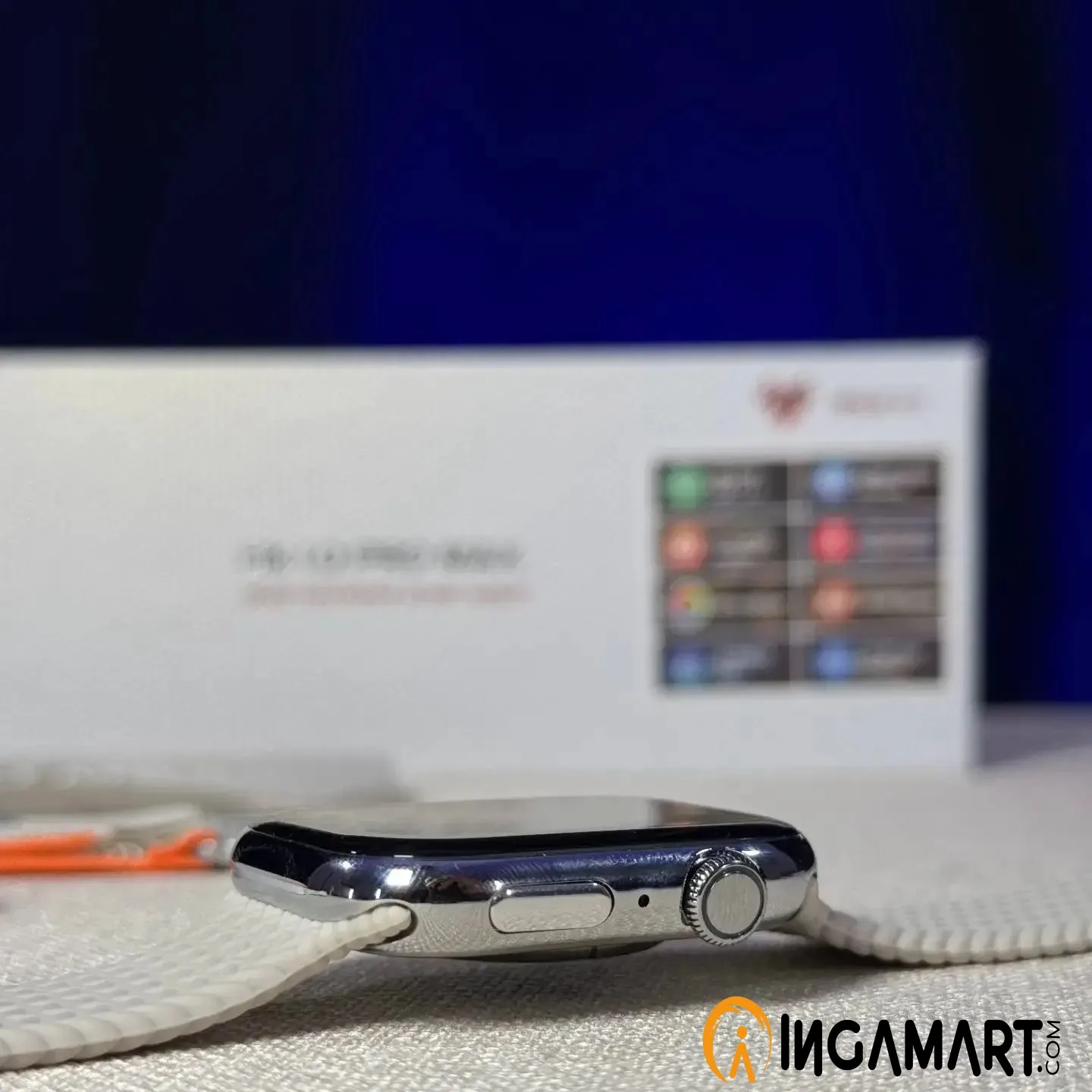 Shop the HK10 Pro Max Smartwatch on Ingamart.com – fitness tracker, health monitor, long battery life, sleek design, and advanced features.