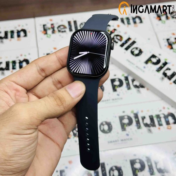 Shop the Hello Plum H15 Pro Smartwatch Series 10 at IngaMart: AMOLED display, health monitoring, fitness tracking, long battery life, and stylish design.