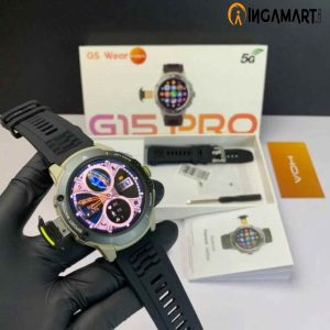 Explore the G15 Pro 5G Android Smartwatch on ingamart.com. Featuring 5G connectivity, fitness tracking, health monitoring, sleek design, and long battery life.