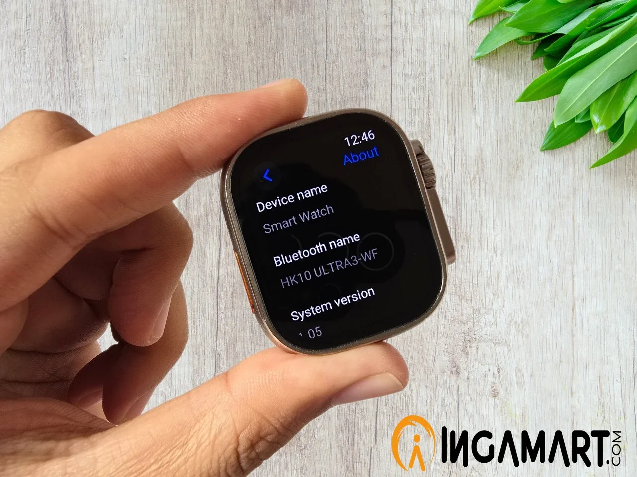 HK10 Ultra3 WF Wifi Smartwatch