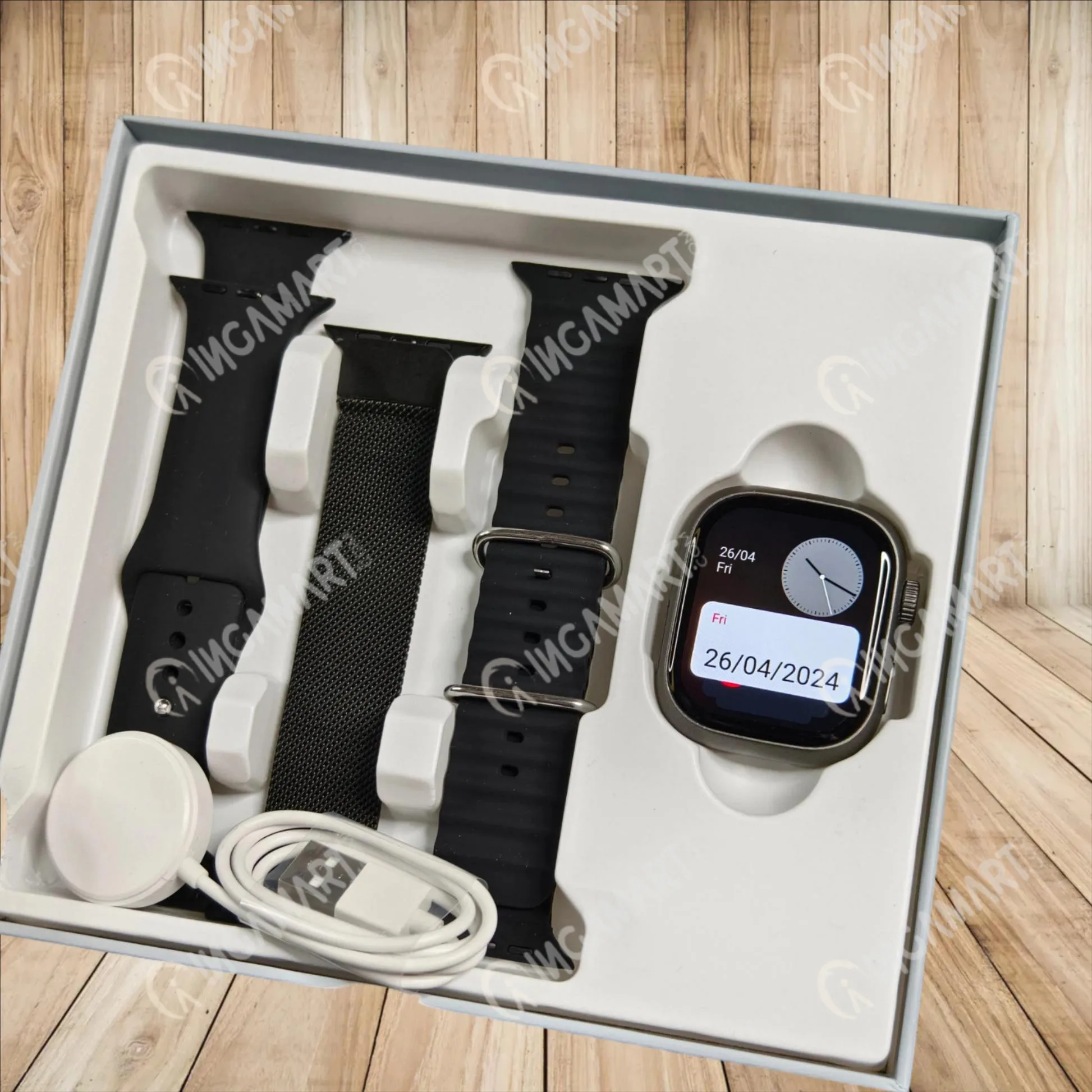 HW S10 Android Smartwatch with ChatGPT AI