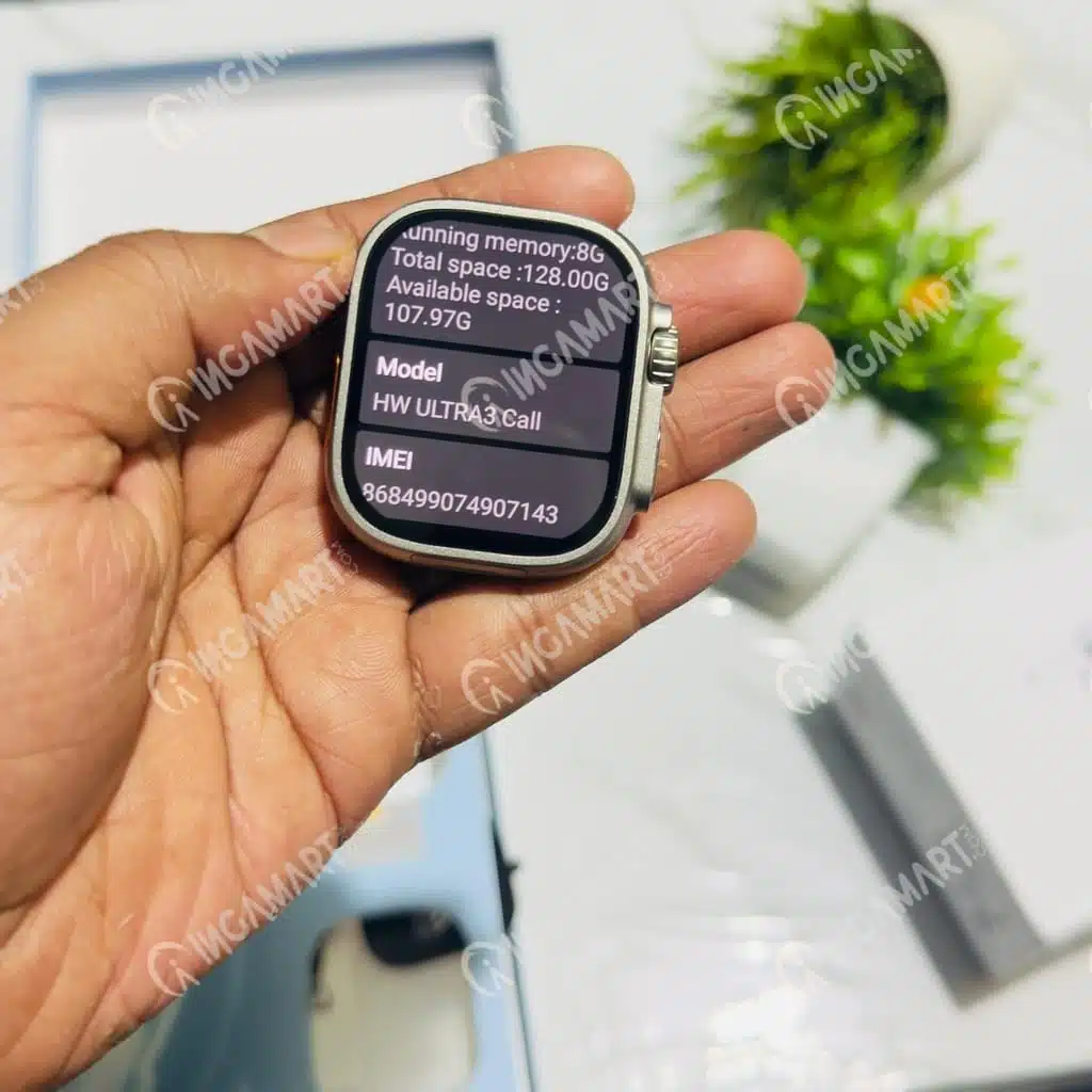 HW Ultra 3 Call AI-Powered Android Smartwatch 3 HW Ultra 3 CALL 5G Android Smartwatch