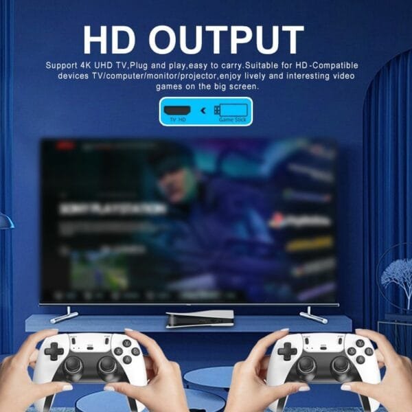 Buy RS5 Game box| 46,000+ Classic Games | 2 Wireless Controllers | 4K ...