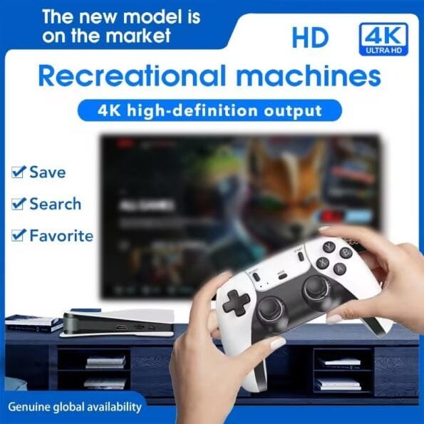 Buy RS5 Game box| 46,000+ Classic Games | 2 Wireless Controllers | 4K ...