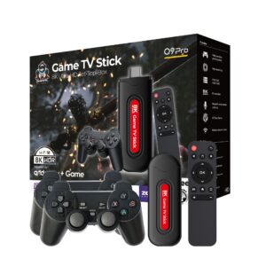 4K Ultra HD Set-Top-Box | 30,000+ Classic Games | 64GB | Dual Wireless Controllers | 4K HDMI Plug & Play Console