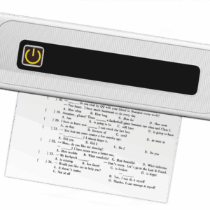 Portable Thermal Printer Mini Color A4 – Compact, Wireless, and High-Quality Printing Solution | A4B