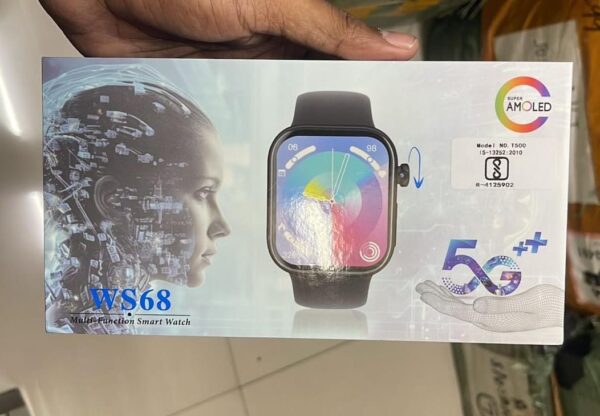 WS68 Android Smartwatch 5G AMOLED Display
